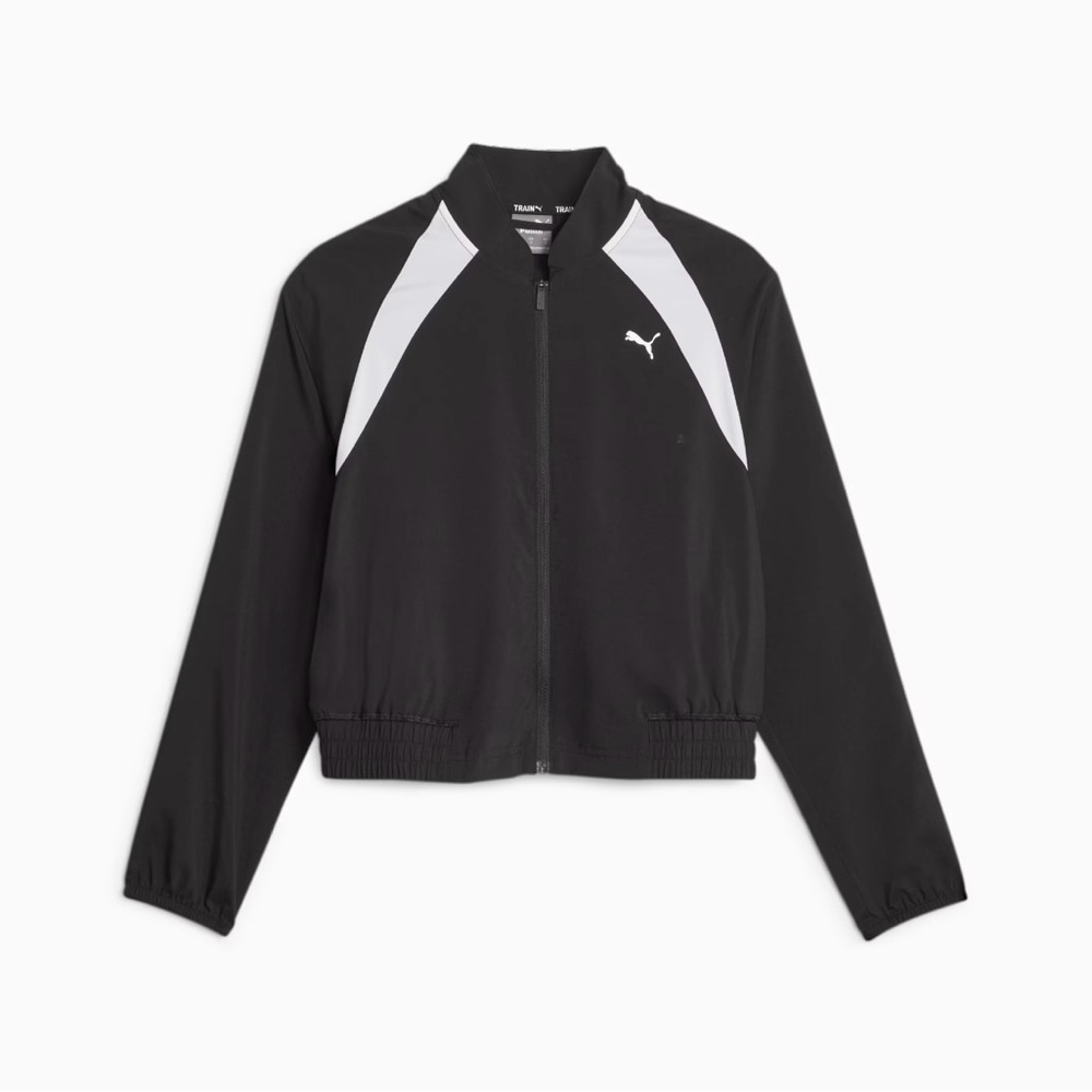 PUMA Fit Women's Woven Lightweight Fashion Jacket Medium